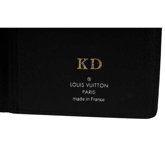 Louis Vuitton Brazza Long Wallet Black Damier Graphite 16 Card Wallet Canvas - Picture 5 of 16